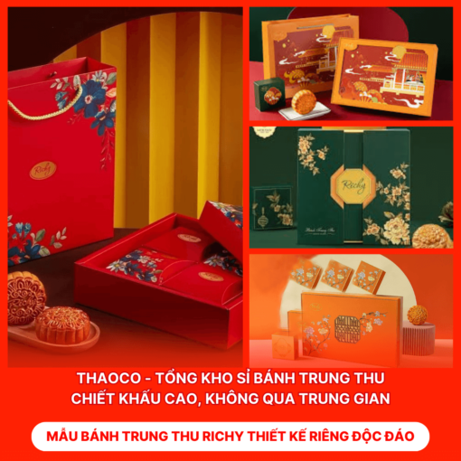 Bánh Trung Thu Richy Thiết Kế Riêng Độc Đáo