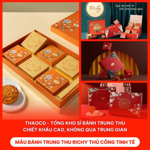 Bánh Trung Thu Richy Thủ Công Tinh Tế