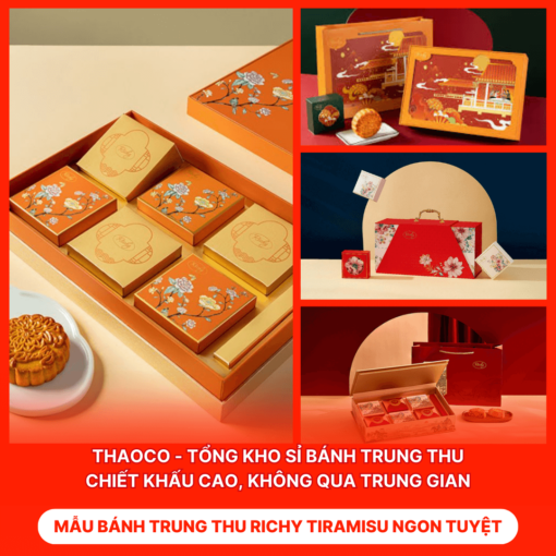 Bánh Trung Thu Richy Tiramisu Ngon Tuyệt