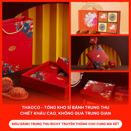 Bánh Trung Thu Richy Truyền Thống Cho Cung Ma Kết