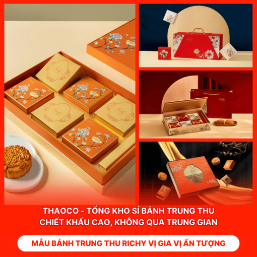 Bánh Trung Thu Richy Vị Gia Vị Ấn Tượng