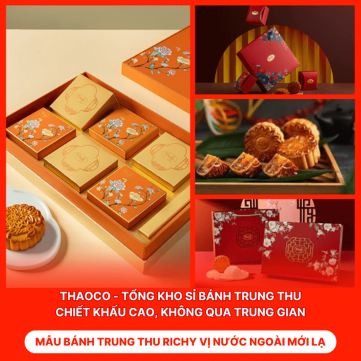 Bánh Trung Thu Richy Vị Nước Ngoài Mới Lạ