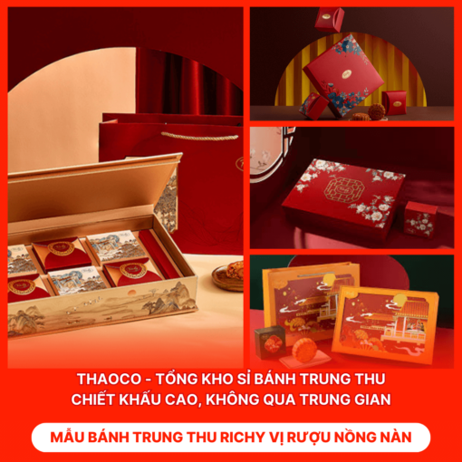 Bánh Trung Thu Richy Vị Rượu Nồng Nàn