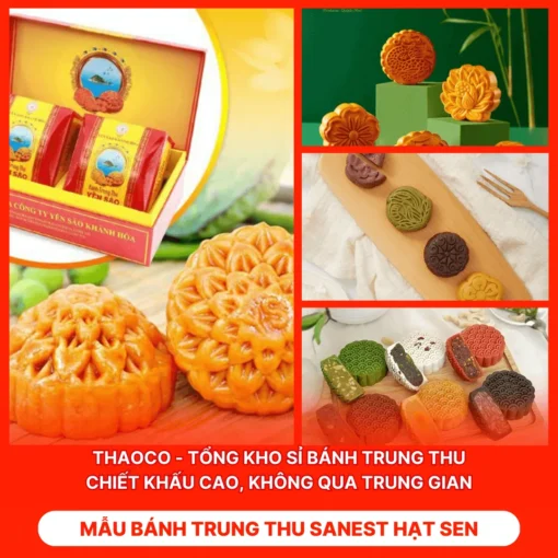 Bánh Trung Thu Sanest Hạt Sen