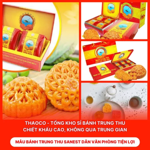 Bánh Trung Thu Sanest Dân Văn Phòng Tiện Lợi