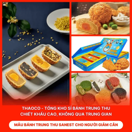 Bánh Trung Thu Sanest Cho Người Giảm Cân