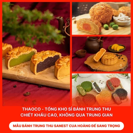 Bánh Trung Thu Sanest Cua Hoàng Đế Sang Trọng