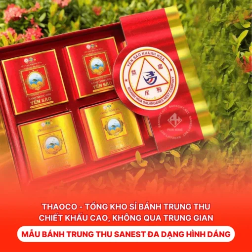 Bánh Trung Thu Sanest Đa Dạng Hình Dáng