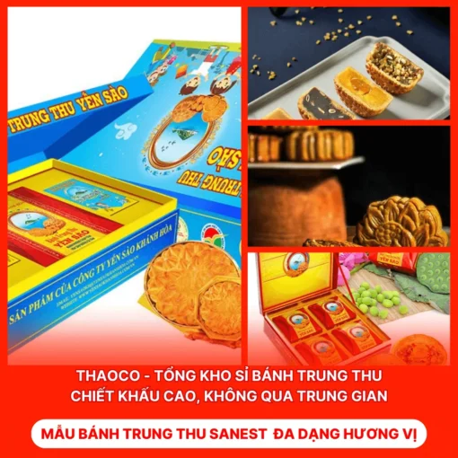 Bánh Trung Thu Sanest Đa Dạng Hương Vị