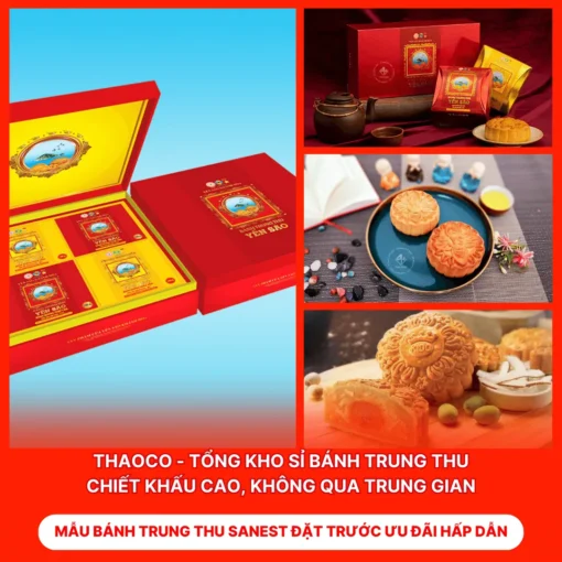 Bánh Trung Thu Sanest Đặt Trước Ưu Đãi Hấp Dẫn