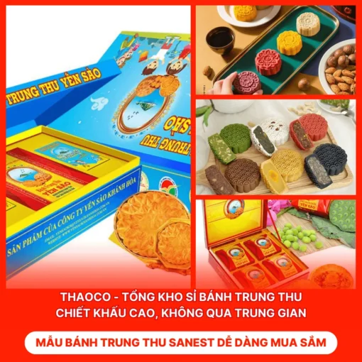 Bánh Trung Thu Sanest Dễ Dàng Mua Sắm