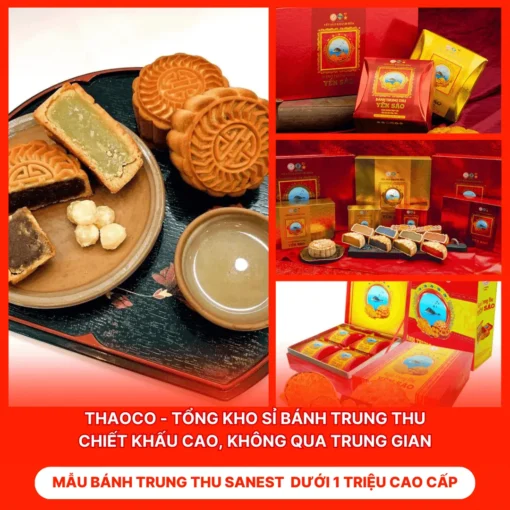 Bánh Trung Thu Sanest Dưới 1 Triệu Cao Cấp