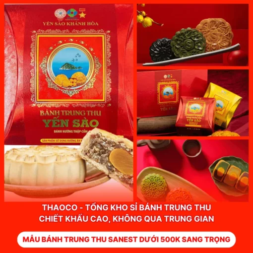 Bánh Trung Thu Sanest Dưới 500k Sang Trọng