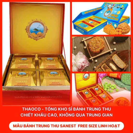 Bánh Trung Thu Sanest Free Size Linh Hoạt