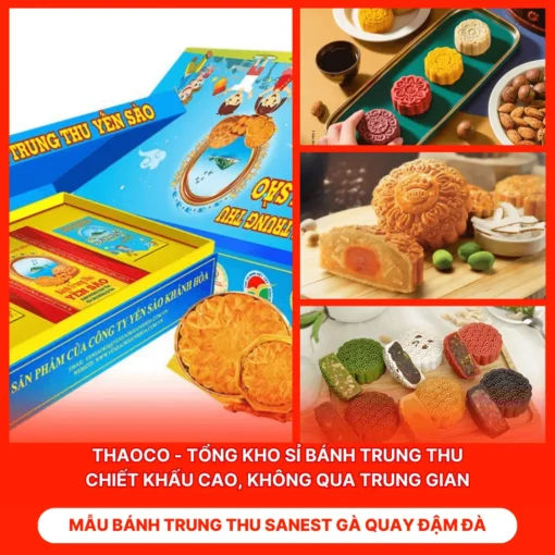 Bánh Trung Thu Sanest Gà Quay Đậm Đà