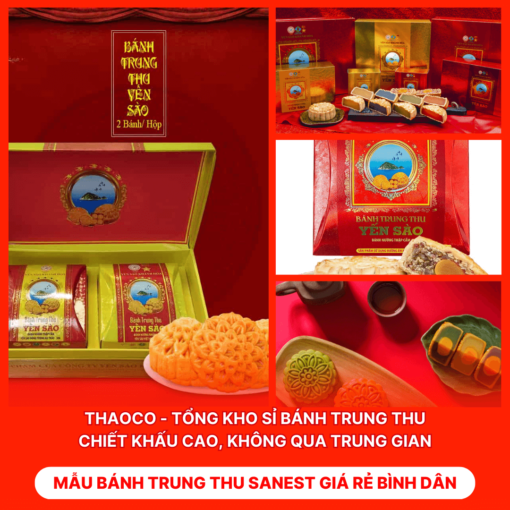 Bánh Trung Thu Sanest Giá Rẻ Bình Dân