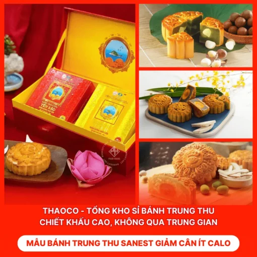 Bánh Trung Thu Sanest Giảm Cân Ít Calo