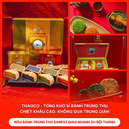 Bánh Trung Thu Sanest Giao Nhanh 2H Nội Thành