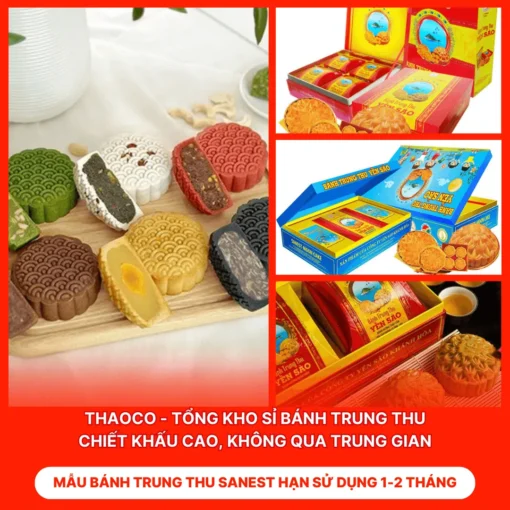 Bánh Trung Thu Sanest Hạn Sử Dụng 1-2 Tháng