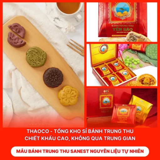 Bánh Trung Thu Sanest Nguyên Liệu Tự Nhiên