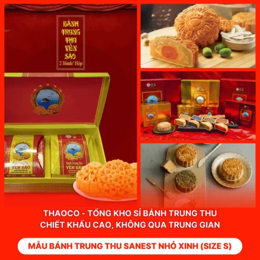 Bánh Trung Thu Sanest Nhỏ Xinh (Size S)