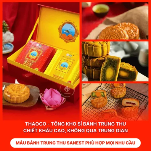 Bánh Trung Thu Sanest Phù Hợp Mọi Nhu Cầu