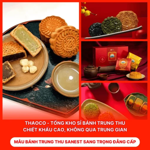 Bánh Trung Thu Sanest Sang Trọng Đẳng Cấp