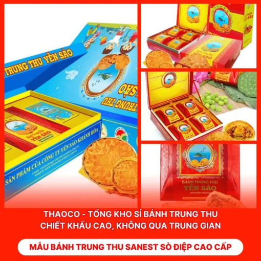Bánh Trung Thu Sanest Sò Điệp Cao Cấp