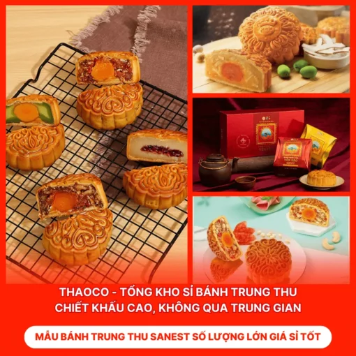 Bánh Trung Thu Sanest Số Lượng Lớn Giá Sỉ Tốt