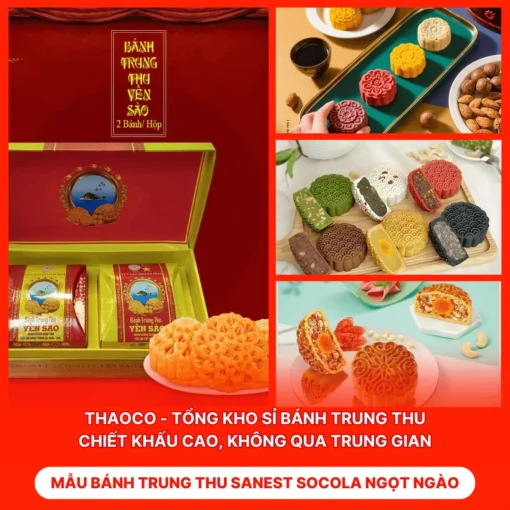 Bánh Trung Thu Sanest Socola Ngọt Ngào