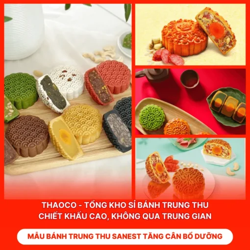 Bánh Trung Thu Sanest Tăng Cân Bổ Dưỡng