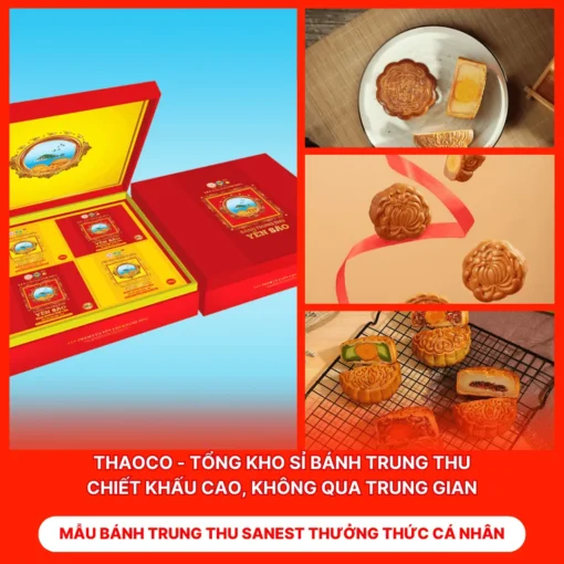 Bánh Trung Thu Sanest Thưởng Thức Cá Nhân