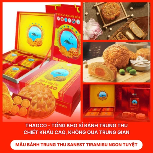 Bánh Trung Thu Sanest Tiramisu Ngon Tuyệt