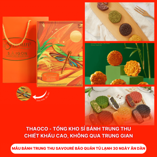 Bánh Trung Thu Savouré Bảo Quản Tủ Lạnh 30 Ngày Ăn Dần