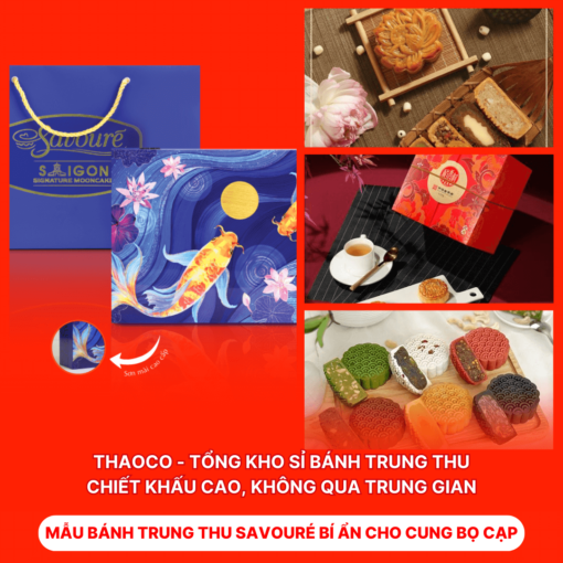 Bánh Trung Thu Savouré Bí Ẩn Cho Cung Bọ Cạp