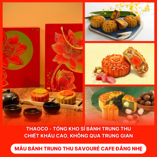 Bánh Trung Thu Savouré Cafe Đắng Nhẹ