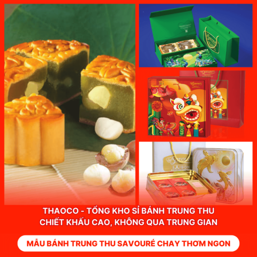 Bánh Trung Thu Savouré Chay Thơm Ngon