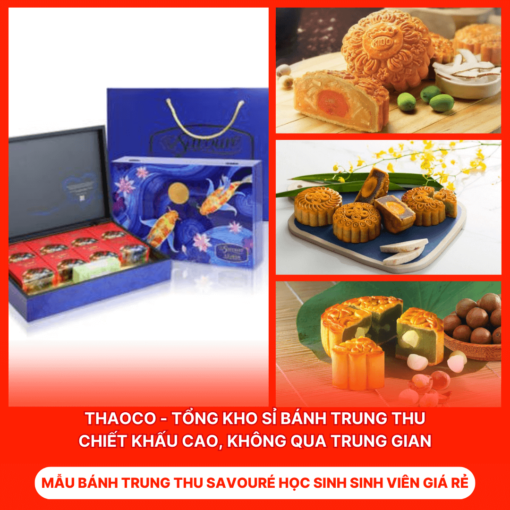 Bánh Trung Thu Savouré Học Sinh Sinh Viên Giá Rẻ