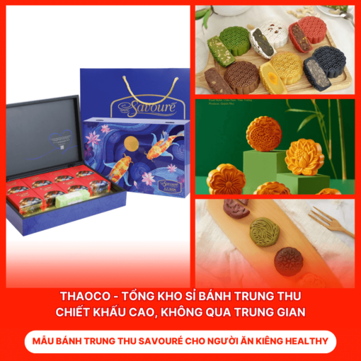 Bánh Trung Thu Savouré Cho Người Ăn Kiêng Healthy