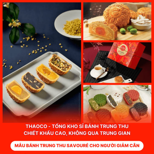 Bánh Trung Thu Savouré Cho Người Giảm Cân