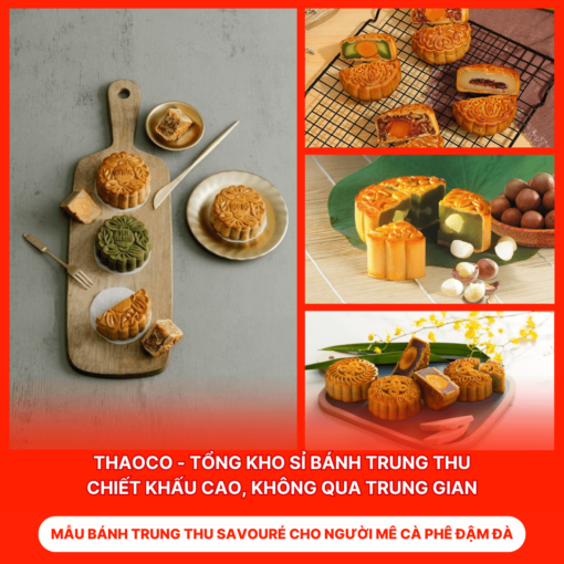 Bánh Trung Thu Savouré Cho Người Mê Cà Phê Đậm Đà
