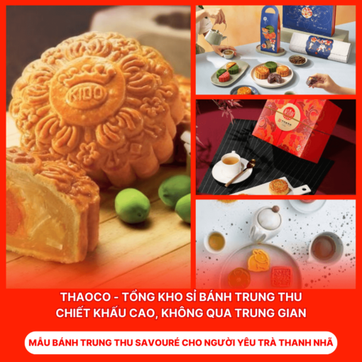 Bánh Trung Thu Savouré Cho Người Yêu Trà Thanh Nhã