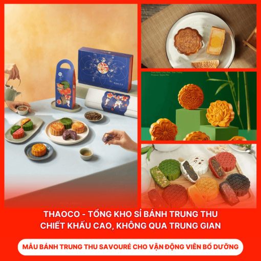 Bánh Trung Thu Savouré Cho Vận Động Viên Bổ Dưỡng
