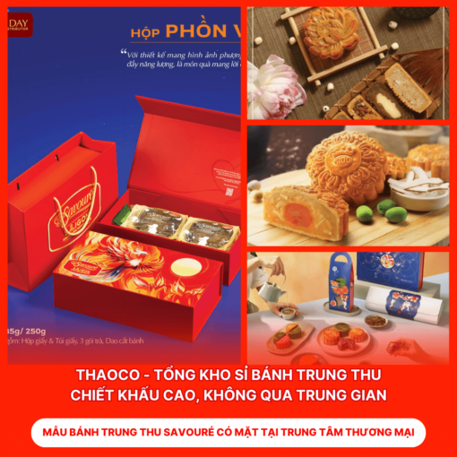 Bánh Trung Thu Savouré Có Mặt Tại Trung Tâm Thương Mại