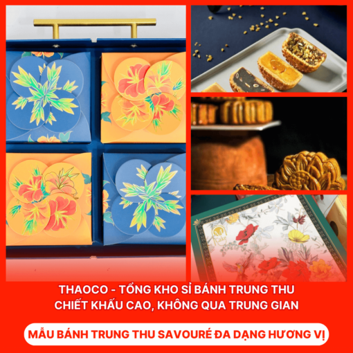 Bánh Trung Thu Savouré Đa Dạng Hương Vị