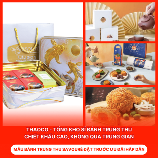 Bánh Trung Thu Savouré Đặt Trước Ưu Đãi Hấp Dẫn