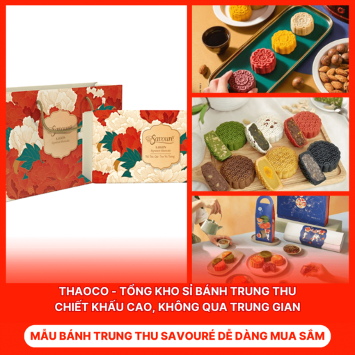 Bánh Trung Thu Savouré Dễ Dàng Mua Sắm