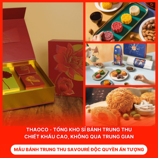 Bánh Trung Thu Savouré Độc Quyền Ấn Tượng