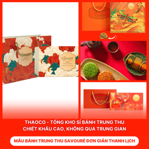 Bánh Trung Thu Savouré Đơn Giản Thanh Lịch
