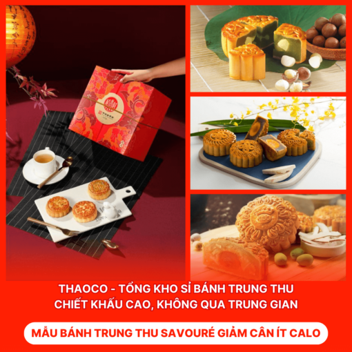 Bánh Trung Thu Savouré Giảm Cân Ít Calo